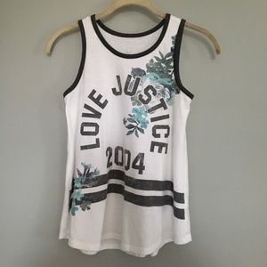 Justice active wear tank top.